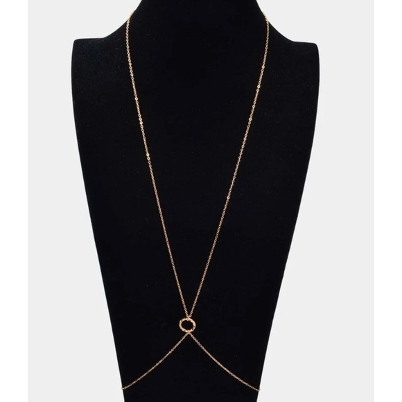 Sexy Ring Body Chain Golden - Picture 2 of 6